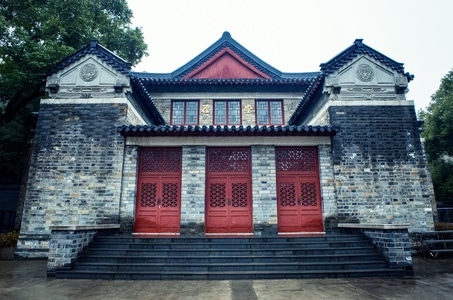 古城-扫街-环境-房屋-礼堂 图片素材