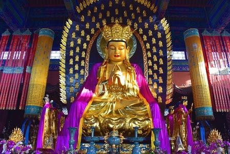 原创-祭坛-佛像-宗教-佛教 图片素材