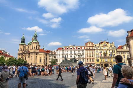 旅游-城市-布拉格-城市-房屋 图片素材