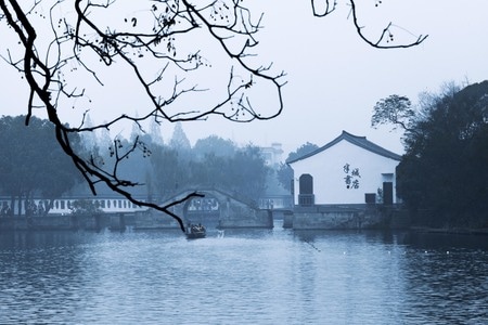 建筑-色彩-旅行-湖泊-蓝 图片素材