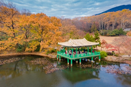 倒影-水面-建筑-南京-中山陵 图片素材