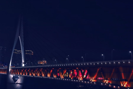 你好2020-夜景-城市-风光-城市摄影 图片素材
