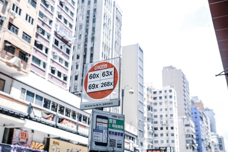 旅行-走走看看-路牌-油麻地碧街-标牌 图片素材