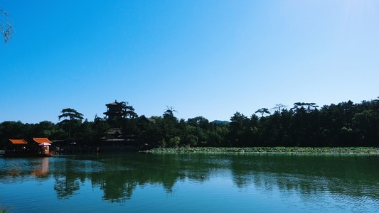 承德-避暑山庄-旅行-景点-风景 图片素材