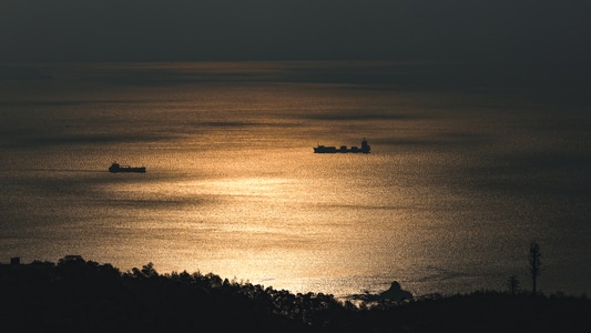 海-深圳-盐田-海韵-光影 图片素材