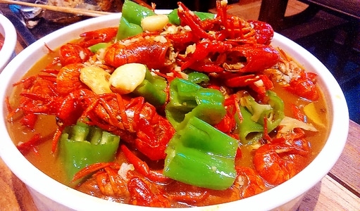 味蕾-麻辣小龙虾-食物-美食-麻辣小龙虾 图片素材