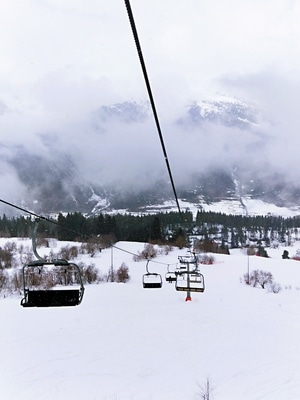 滑雪天堂-雪山盛宴-风景-风光-雪景 图片素材