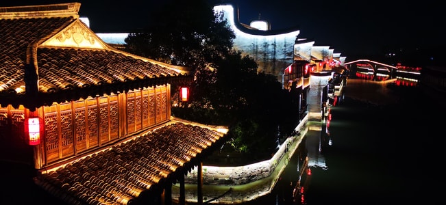 期待-影印-陪伴-风景-夜景 图片素材