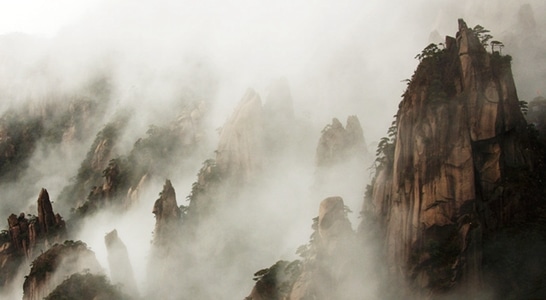 祖国山河-仙山-风景-自然-山 图片素材