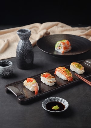 产品拍摄-美食-美食-食物-寿司 图片素材