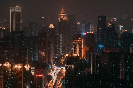 勒是雾都-纪实-风景-重庆-70周年城市 图片素材
