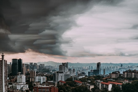 重庆-纪实-70周年城市-70周年摄影大赛-勒是雾都 图片素材