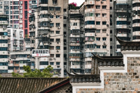 重庆-街头-风光-风景-勒是雾都 图片素材