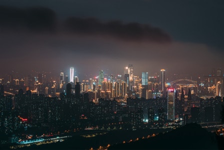 勒是雾都-纪实-风景-重庆-70周年城市 图片素材