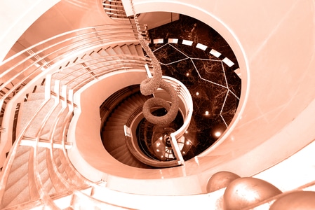 楼梯扶手-楼梯-建筑-室内-空间 图片素材
