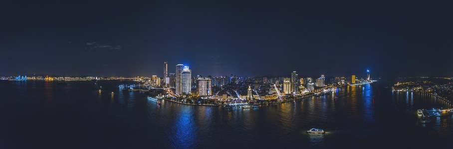 上帝视角-海-风光-航拍-建筑 图片素材