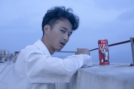 日系人像-人像-约拍-黑白-男生 图片素材