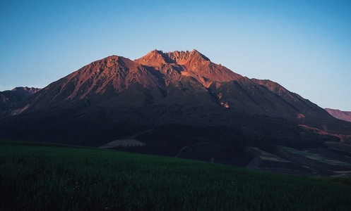 旅行-a7r2-祁连县-卓尔山-牛心山 图片素材
