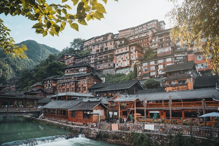 旅行-古城-a7r3-苗寨-建筑 图片素材