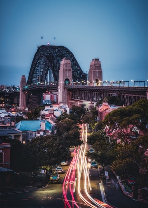 澳大利亚-城市-自然风光-夜景-索尼 图片素材