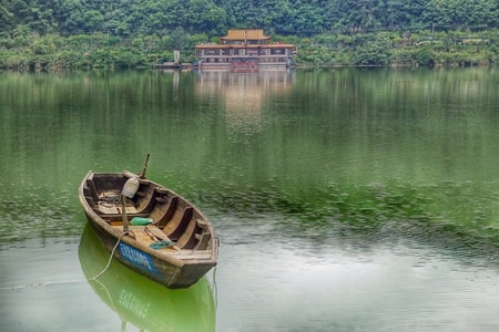 丽水-松阳-风景-湖-湖泊 图片素材