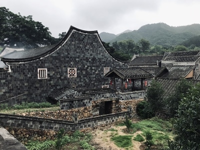 宁德市-半月里-房屋-半月里-古镇 图片素材