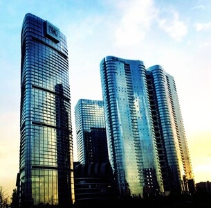 随拍-天气-金融城-建筑-高楼 图片素材