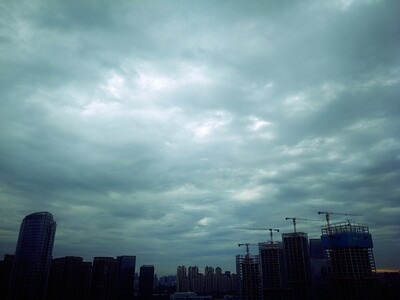 随拍-天气-云-城市-城市风光 图片素材