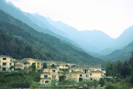 旅游-随拍-西岭雪山-山-山峰 图片素材