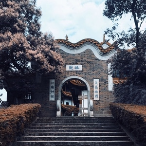 在路上-行走-手机摄影-色彩-建筑 图片素材