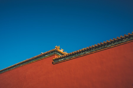 看你的城市-建筑-建筑-围墙-故宫 图片素材