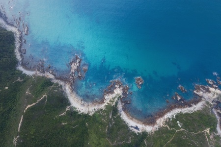 深圳市-东涌-东涌-海岸线-风景 图片素材