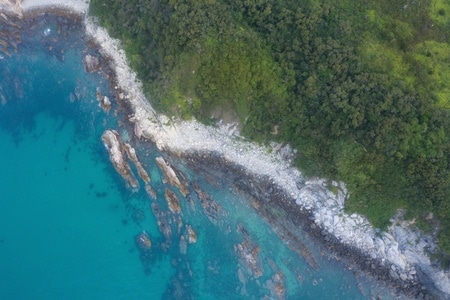 深圳市-东涌-东涌-海岸线-风景 图片素材