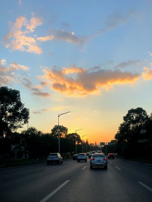 秋日物语-iphonex-温州-风光-天空 图片素材