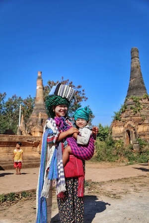 旅行-纪实-缅甸-蒲甘-排箫 图片素材