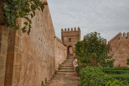 旅行-纪实-摩洛哥-拉巴特-城堡 图片素材