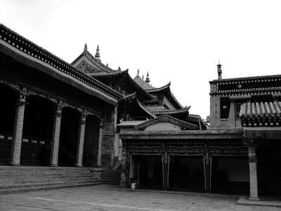 疫情防控中的新年-武汉加油-旅行-纪实-青海 图片素材