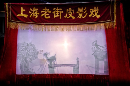 匠人手作-我的六月-尘世烟火-路边摊-皮影戏 图片素材