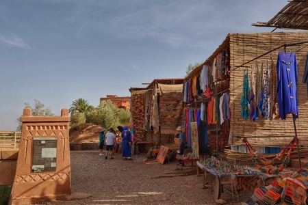 旅行-纪实-摩洛哥-瓦尔扎扎特-艾本哈度 图片素材