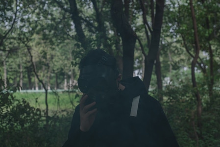 烟雾-暗黑风-人像-男性-男人 图片素材