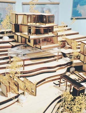 模型-建筑-模型-房屋-台阶 图片素材