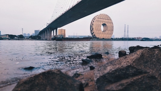 广州圆大厦-旅行-tbklz-2020-地标建筑 图片素材