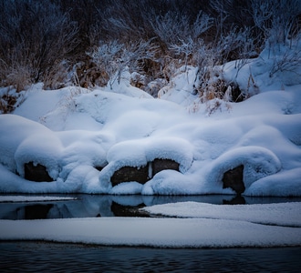 风光-旅游-风景-雪地-白雪 图片素材
