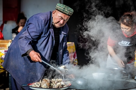 旅游-新疆-城市-人文-喀什 图片素材
