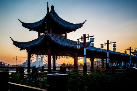旅游-环境-风光-城市-亭子 图片素材