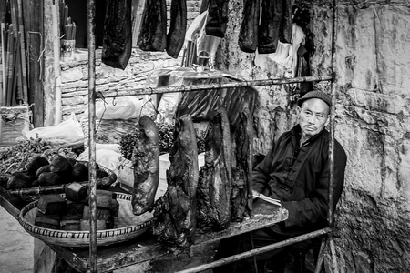 贵州-旅游-人文-老人-男人 图片素材