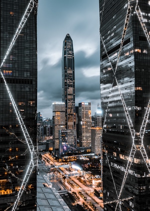 风光-都市-城市-平安大厦-深圳 图片素材