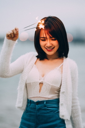 你好2020-人像-演出-女人-女性 图片素材