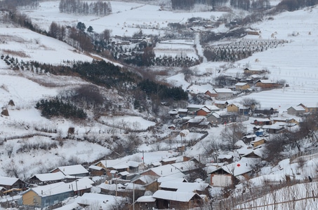 旅行-记录-吉林-风景-雪景 图片素材