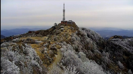 泰安-泰山-泰山-自然-风光 图片素材